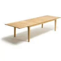 Ethimo Ribot Eettafel Verlengbaar 235-340x100 Cm - Tuintafel Teak - RBTPRM1T1