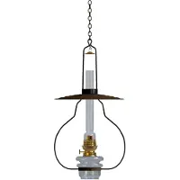 Karlskrona Lampfabrik Lyckeby Kerosinelamp Zwart - Paraffine- & olielampen Black - N234N