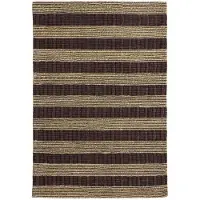House Doctor Block vloerkleed bruin/naturel - 900000168