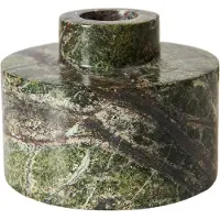 Muubs Vita Kandelaar 6 Cm - Kaarshouders Marmer Seagrass - 9190002226