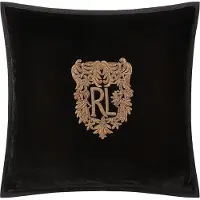 Ralph Lauren Home Glenshire Kussen 50x50 Cm - Decoratieve kussens & hoezen Viscose Black - 650756804001