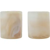 House Doctor Kae theelichthouder Ø7x8 cm Beige