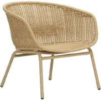 House Doctor Hapur loungestoel naturel