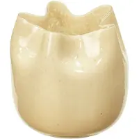 Broste Copenhagen Esther vaas geel - 14485025