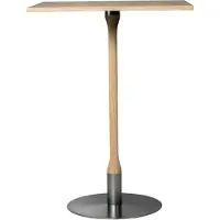 Mavis Rod barbord 70x70 cm Witgepigmenteerde matgelakte eik
