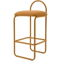 AYTM Angui High Barstoel 82.5 cm | Amber Boucle