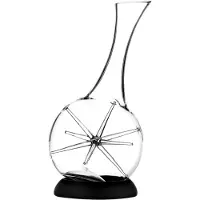Zieher Star Decanter Met Siliconen Ring - Wijnkaraffen Borosilicaatglas Clear - Z4948PB