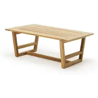 Ethimo Costes Salontafel 100x60 Cm - Salontafels buitenbuiten Teak - COTCRM1T1