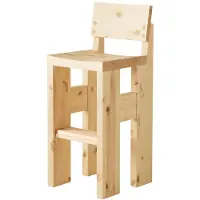 Vaarnii 001 Bar Stool barkruk Mat geolied en gewaxt grenen, 75 cm