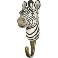 Wildlife Garden Met De Hand Gesneden Haak Zebra - Haken en hangers Hout - WG4541