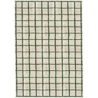 Layered Strata Vloerkleed 180x270 Cm Groen - Vloerkleden met motieven Jute Green - BRJUGR180270