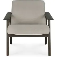Ethnicraft Aspekt Fauteuil / Warm Grijs - Fauteuils Teak Warm Ash - 10670
