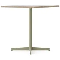 Audo Copenhagen Nook Eettafel 70 x 60 cm | Olive | Kunis Breccia Stone