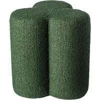 Pols Potten Clover Kruk Groen - Krukken Bouclé Green - 558-030-001