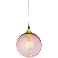 Design By Us Design hanglamp Ballroom, dimbaar, paars / roze / rose, Woon-/ Eetkamer, metaal, Design, hanglamp