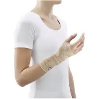 Bauerfeind Manutrain polsbrace Beige-Links-Maat 1: 14 - 15 cm
