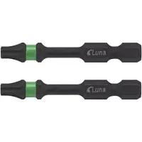 Luna Impact Torx TX40 Schroefbits 50mm 2 Stuks