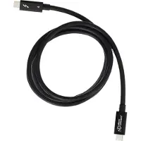 Microconnect Thunderbolt-kabel - MICRO CONNECT - TB4015 - 1,5 m - 40 Gbit/s - Zwart