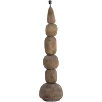 Light & Living Vloerlamp Ø30x135 cm MARREE donker bruin