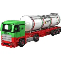 Mould King Mouldking 24075 - Tanker - Vrachtwagen - Bouwset - past op bekende merken - 565 onderdelen - olie tanker