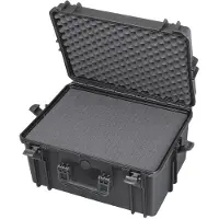 PLASTICA PANARO 505 H280 koffer zwart incl. plukschuim