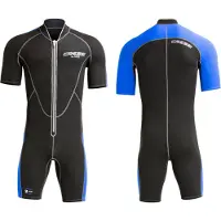 Cressi Lido 2 Mm Short Sleeve Shorty Zwart XS Man