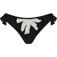 Barts - Women's Zimbra Cheeky Bum Side Ties - Bikinibroekje 36, zwart