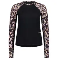 Mons Royale - Women's Bella Merino Long Sleeve - Merino-ondergoed XS, zwart