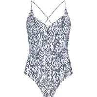 Barts - Women's Nerissa Plunge One Piece - Badpak 36, grijs