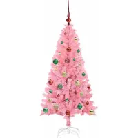 vidaXL Kerstboom Roze 150 cm PVC