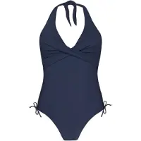 Barts - Women's Solid Halter One Piece - Badpak 44, blauw