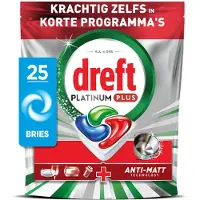 Dreft Vaatwastabletten Platinum Plus All In One Bries 25 Stuks