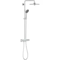 GROHE Vitalio Joy - Doucheset 260 met thermostaat, 3-jets, chroom 26403001