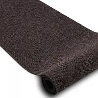 Dywany Łuszczów VIGOR Antislip Deurmat 200x110 cm - Bruin - Krat Patroon