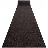 Dywany Łuszczów VIGOR anti-slip deurmat, bruin, 200x460 cm, PP, voor binnen/buiten