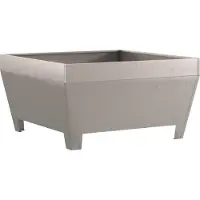 vidaXL Vuurkom Roestig 80 x 80 x 43 cm weervast staal
