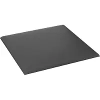 vidaXL Wand Hoofdbord 12 st 30 x 30 cm Grijs Stof