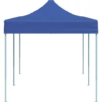 vidaXL Partytent Blauw 291 x 580 x 315 cm Oxford Stof