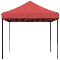 vidaXL Partytent 279 x 410 x 315 cm Bordeauxrood Oxford Stof