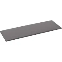 vidaXL Wand Hoofdbord 12 st 90 x 30 cm Grijs Stof
