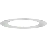 vidaXL geschikt voor vlakke boomring Zilver Ø60/90 cm