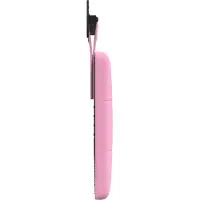 vidaXL Hangend hoofdbord Roze Stof