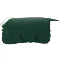 vidaXL Paardendeken Volledig Donkergroen 75 cm Polar fleece