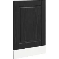 vidaXL Vaatwasserpaneel PORTO Zwart Eiken 45 x 1,5 x 57 cm