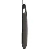 vidaXL Hangend hoofdbord Zwart Antiek PU