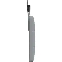 vidaXL Hangend hoofdbord Lichtgrijs Stof