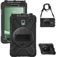 Cazy tablet Hoes geschikt voor Samsung Galaxy Tab Active5 / Tab Active3 - Shockproof Case - Zwart