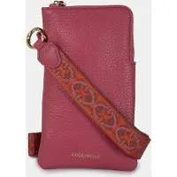 Coccinelle Mini Phone Case Bag In Burgundy Maat: OS | Mini Tassen Outlet | Dames | Bordeaux