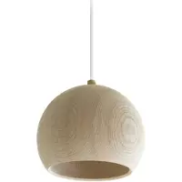 Brdr. Krüger Lune Hanglamp Ø14 Cm Wit Geolied - Hanglampen Eiken - LUPE-OWO