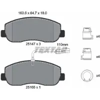 Textar Remblokset 2514706